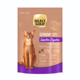 Select Gold Cat Sensitive Digestion Senior perad s rižom 300 g