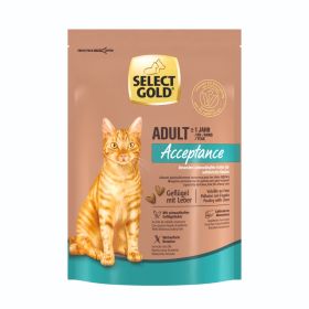 Select Gold Cat Sensitive Acceptance Adult perad s jetrom 300 g
