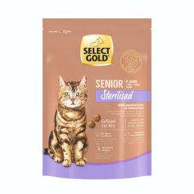 Select Gold Cat Sterilised Senior perad s rižom 300 g