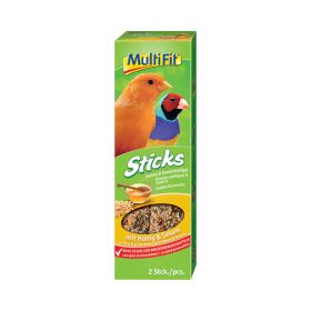 MultiFit Sticks za egzote i kanarince s medom i sezamom 2 x 90 g