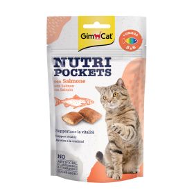 GimCat poslastica za mačke s lososom i omega 3 i 6 60 g