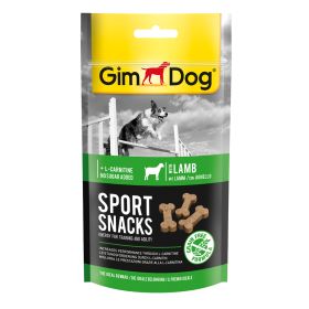 GimDog poslastica za pse Sport Snacks s janjetinom 60 g