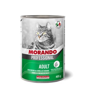Morando Professional Cat Adult komadići janjetina i povrće 405 g konzerva