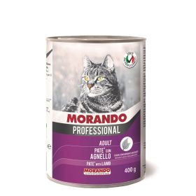 Morando Professional Cat Adult Pate janjetina 400 g konzerva