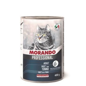 Morando Professional Cat Adult Pate tuna 400 g konzerva