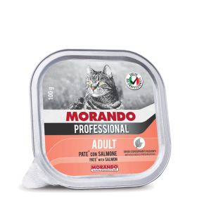 Morando Professional Cat Adult Pate losos 100 g alu-pak