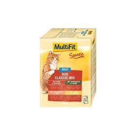 MultiFit Cat Adult Duo Classic mix u umaku 12x100 g
