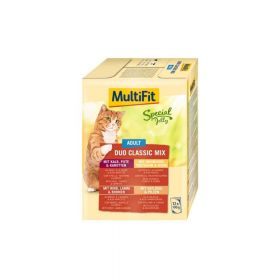 MultiFit Cat Adult Special Duo Classic i povrće mix u želeu 12x100 g