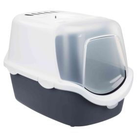 Trixie WC za mačke Vico Open Top s lopaticom plavosivo/bijeli