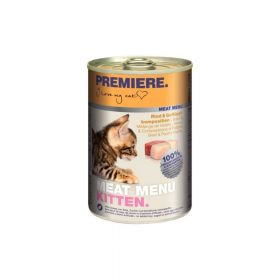 Premiere Cat Meat Menu Junior govedina i perad 400 g konzerva