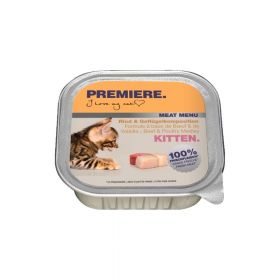 Premiere Cat Meat Menu Kitten govedina i meso peradi 100 g ALU-pak