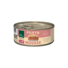 Real Nature Cat Filet&Mousse piletina i govedina 85 g