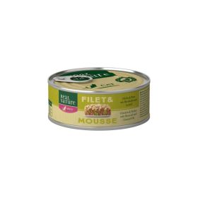 Real Nature Cat Filet&Mousse piletina  i puretina 85 g