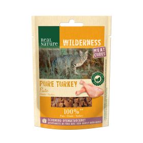 Real Nature poslastica za mačke Wilderness Meat Cubes puretina 50 g