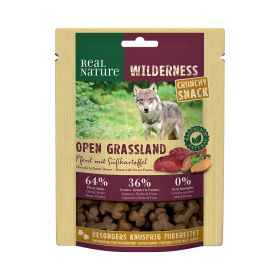 Real Nature poslastica za pse Wilderness Crunchy snack konjetina 225 g