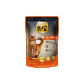 Select Gold Cat Adult Hair&Skin piletina 85 g