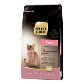 Select Gold Cat Kitten perad s rižom