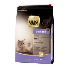 Select Gold Cat Senior Sterilised perad s krumpirom