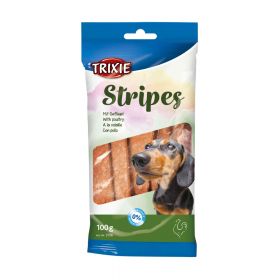 Trixie poslastica za pse 10 Stripes light perad 100 g