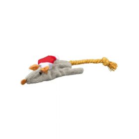 Trixie igračka za mačke božićna plišana miš/vjeverica 14-17 cm, 1 komad