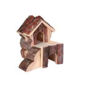 Trixie drvena kućica za glodavce Bjork za hrčka 15x15x16 cm