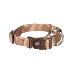 Trixie ogrlica za pse Premium L-XL 40-65 cm/25 mm svjetlosmeđa