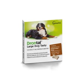 Vetoquinol Drontal Dog 35 kg, 2 tablete