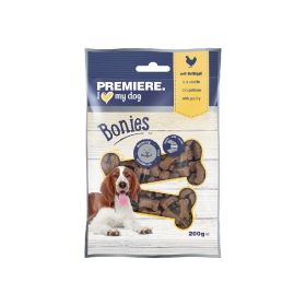 Premiere poslastica za pse Bonies perad 200 g