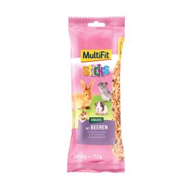 MultiFit Sticks za glodavce s bobičastim voćem 112 g