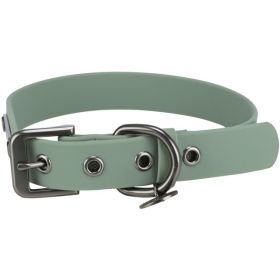 Trixie ogrlica za pse CityStyle PVC sivozelena