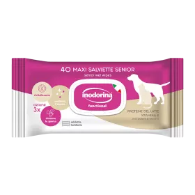 Inodorina Sensitive Milk Protein vlažne maramice, 40 komada