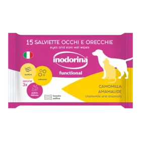 Inodorina Refresh Chamomile vlažne maramice, 15 komada