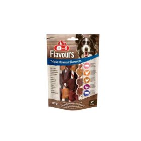 8in1 poslastica za pse Triple Flavour Skewers 6 komada, 113 g