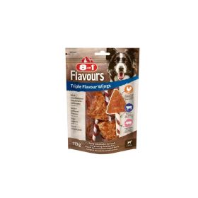8in1 poslastica za pse Triple Flavour Wings 6 komada, 113 g
