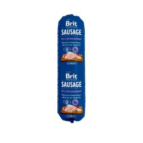 Brit kobasica za pse s piletinom i kunićevinom 800 g