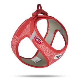 Curli oprsnica za pse Merino Clasp Air-Mesh, crvena