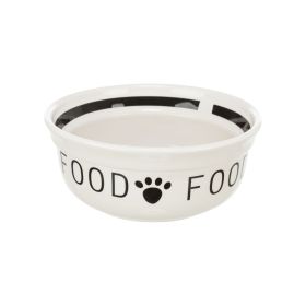 Trixie posuda keramička Food bijelo-crna