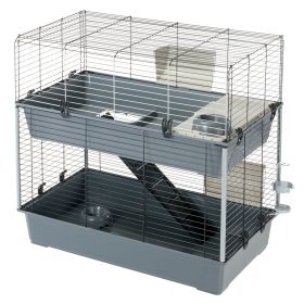 Ferplast krletka za glodavce Rabbit 100 double crna