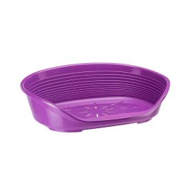 Ferplast ležaj za pse Siesta deluxe 8 ljubičasta, 82x59,5x25 cm