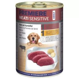 Premiere Meati Sensitive govedina i krumpir,  konzerva 400g