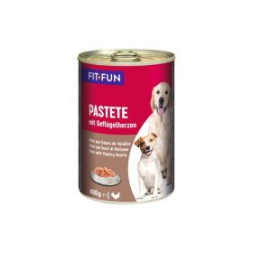FIT+FUN Pate Adult srca peradi 400 g konzerva