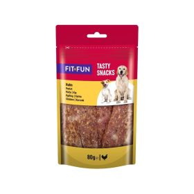 FIT+FUN poslastica za pse piletina 80 g