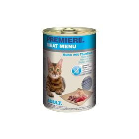 Premiere Cat Meat Menu Adult piletina i tuna 400 g konzerva