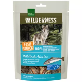 Real Nature poslastica za pse Wilderness Fish snack Wild Alaska losos 70 g