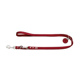Hunter vodilica za pse podesiva 13 mm/200 cm podesiva, koža crvena