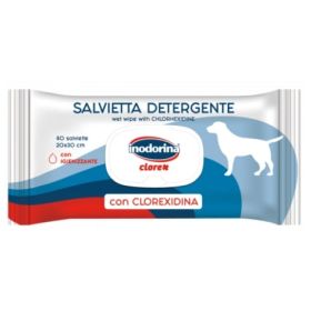 Inodorina Clorex vlažne maramice za pse, 40 komada
