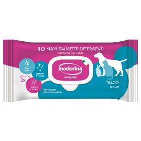 Inodorina Refresh Talcum vlažne maramice, 40 komada