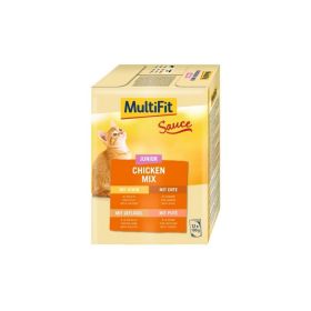 MultiFit Cat Junior piletina mix u umaku 12x100 g