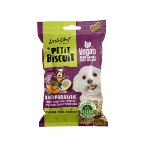 Little Chef poslastica za pse Antiparasitic grain-free 100 g
