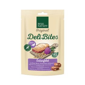 Real Nature poslastica za pse Original Deli bites patka 150 g